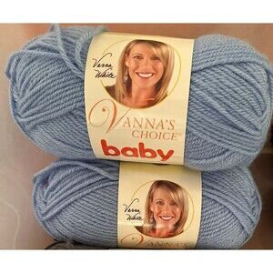 2 Skeins Vanna’s Choice Yarn – Lion Brand Acrylic – New - Free Shipping